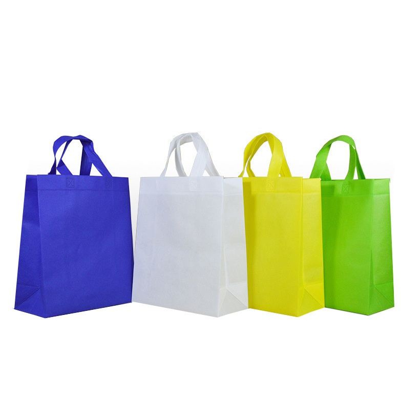 Nonwoven spunbond for shopping bags