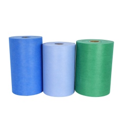 Medical Disposable Shoe Covers 100%Virgin Polypropylene Spunbond Nonwoven Fabric Roll Customized 8-200GSM TNT Non Woven Fabric